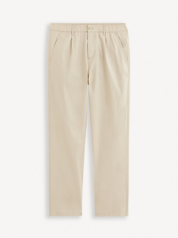 Celio Jopaper Chino Pantaloni Bej