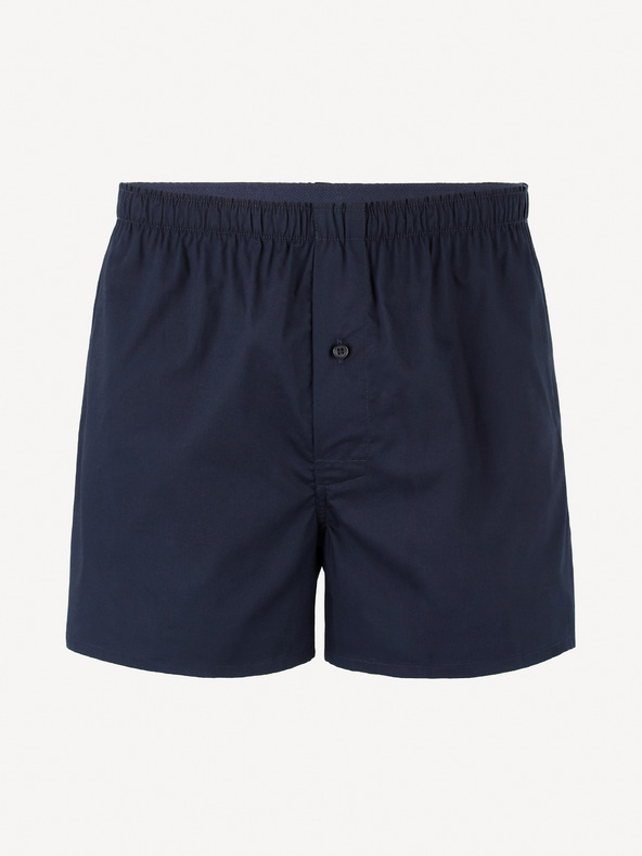Celio Jiwosolid Șort bărbătesc Albastru