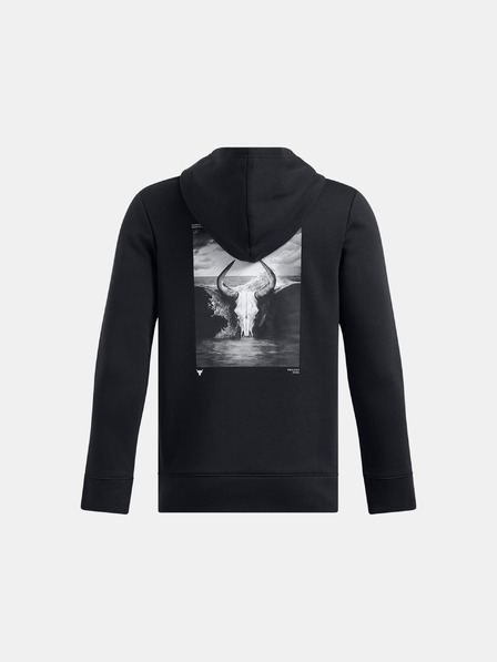 Under Armour Project Rock Rival Hoodie Hanorac pentru copii