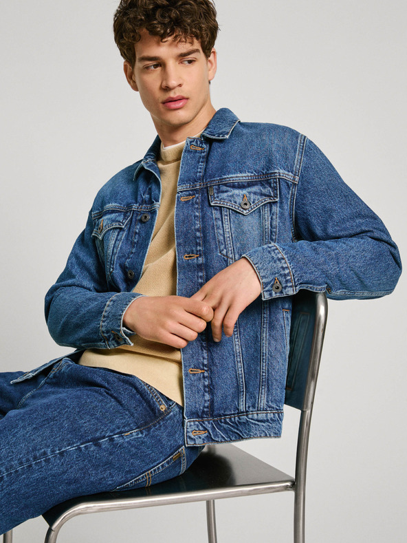 Pepe Jeans Jachetă Albastru