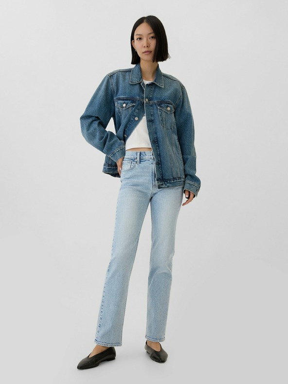 GAP 90S Beverly Jeans Albastru