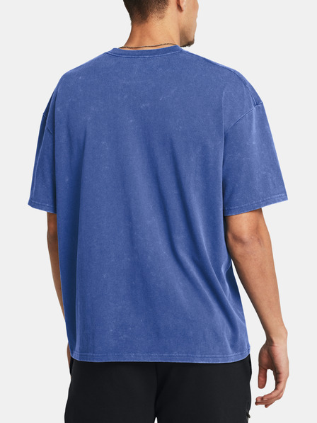 Under Armour UA M HW OS Logo Wash SS Tricou