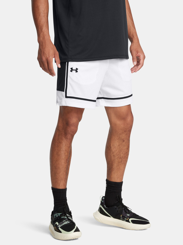 Under Armour UA Zone Pro 7in Mesh Pantaloni scurți Alb