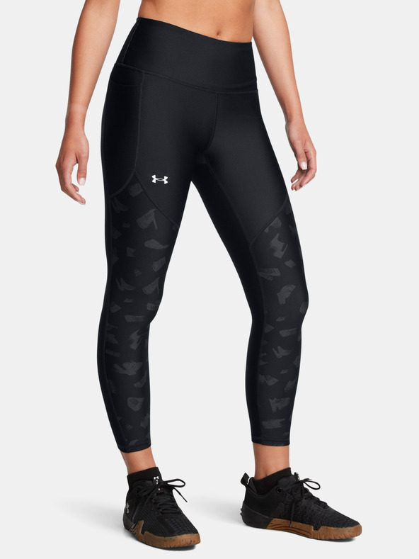 Under Armour Tech Print Panel Ankle Leg Colanţi Negru