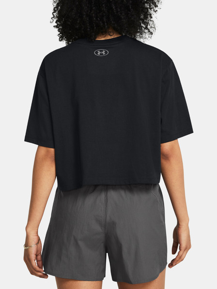 Under Armour UA Boxy Crop Branded SS Tricou