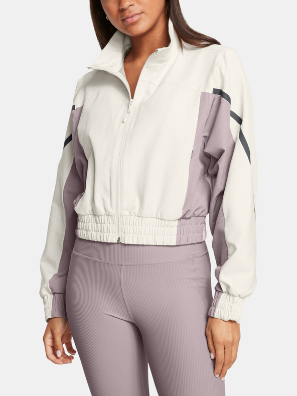 Under Armour Unstoppable Crop Jachetă Alb
