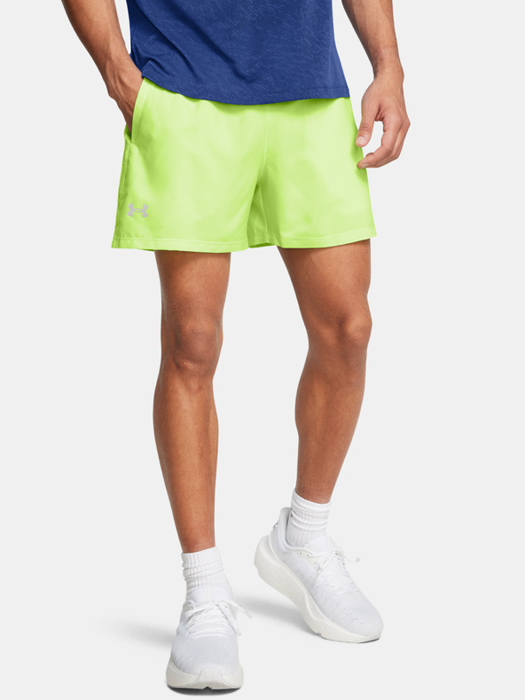 Under Armour UA Launch 5 Pantaloni scurți Verde