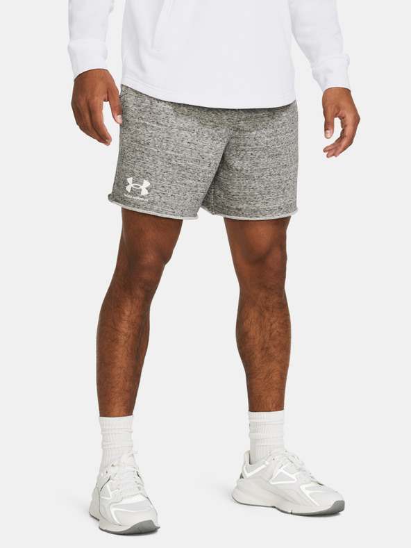 Under Armour UA Rival Terry 6in Pantaloni scurți Alb