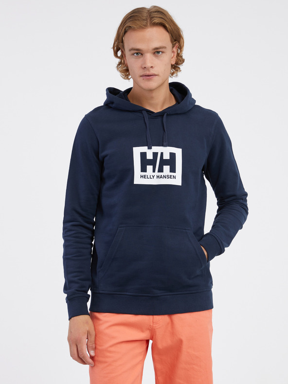 Helly Hansen HH Box Hoodie Helly Hanorac Albastru
