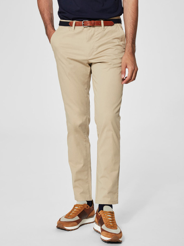 SELECTED Homme Yard Chino Pantaloni Bej