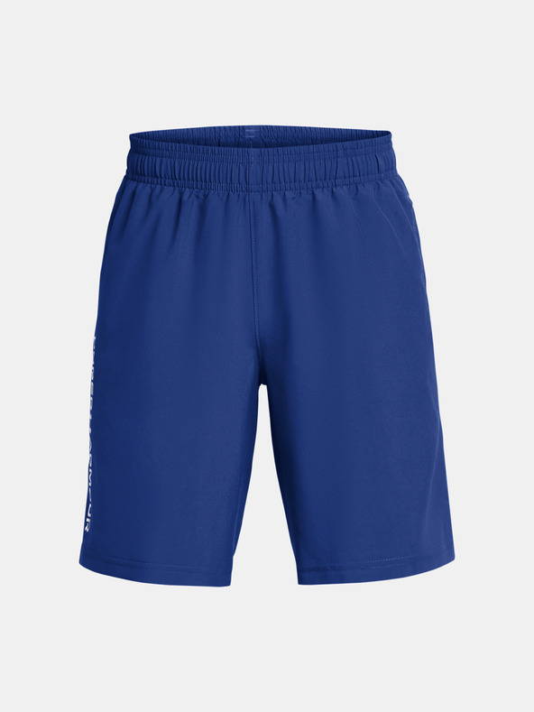 Under Armour UA Tech Woven Wordmark Pantaloni scurţi pentru copii Albastru