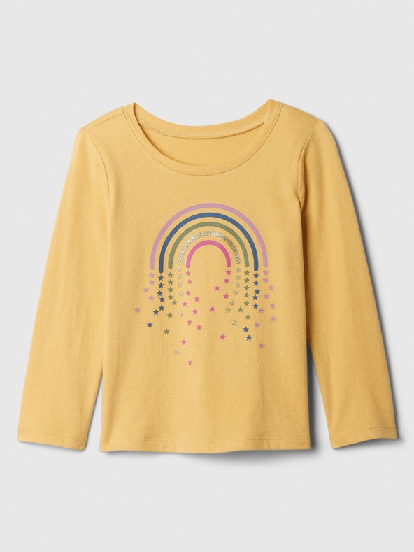 GAP Tricou pentru copii Galben