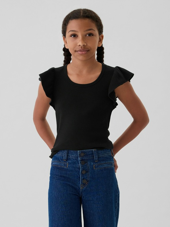 GAP Tricou pentru copii Negru