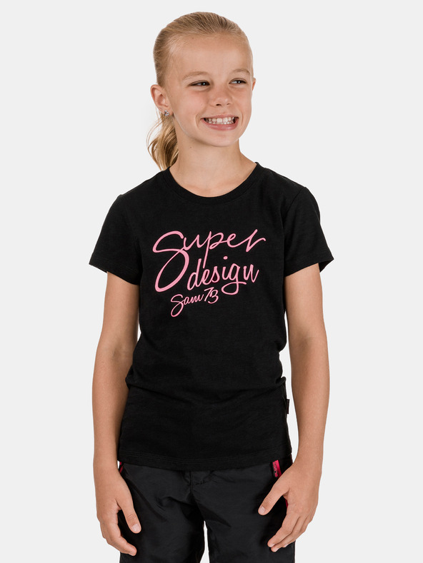 Sam 73 Caitlyn Tricou pentru copii Negru