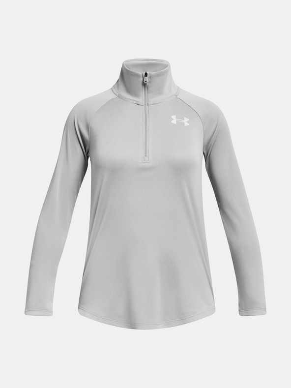 Under Armour Tech Graphic 1/2 Zip Tricou pentru copii Gri