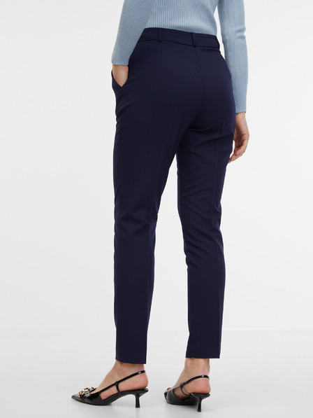 Orsay Pantaloni de damă albastru închis ORSAY