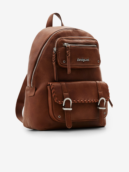 Desigual Rucsac pentru femei Desigual Omnia Mombasa Multi maro