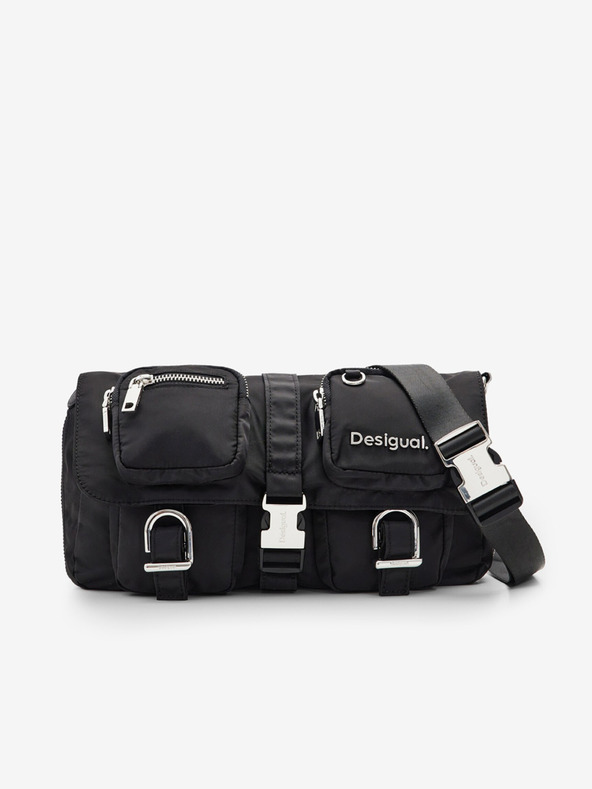 Desigual Palvinder Tromso Satin Devetex Genți Negru