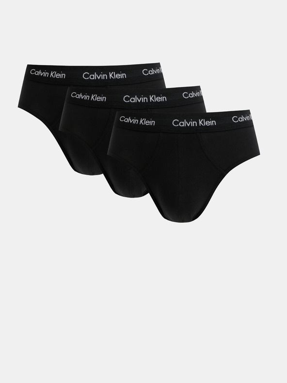 Calvin Klein Underwear Slipuri 3 buc Negru