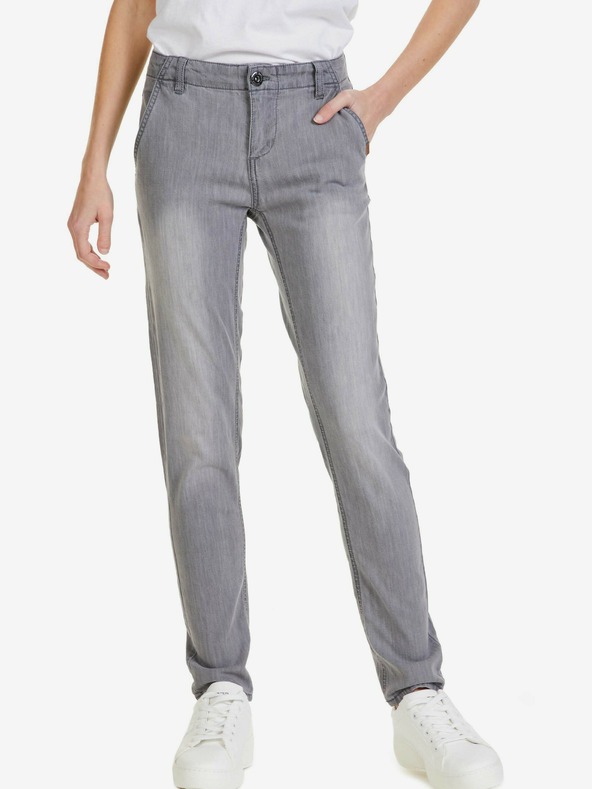 Sam 73 Blugi slim fit gri pentru femei SAM 73 Gina