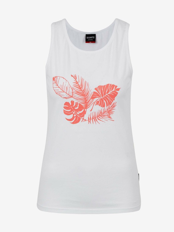Sam 73 Tank top alb pentru femei SAM 73 Simone