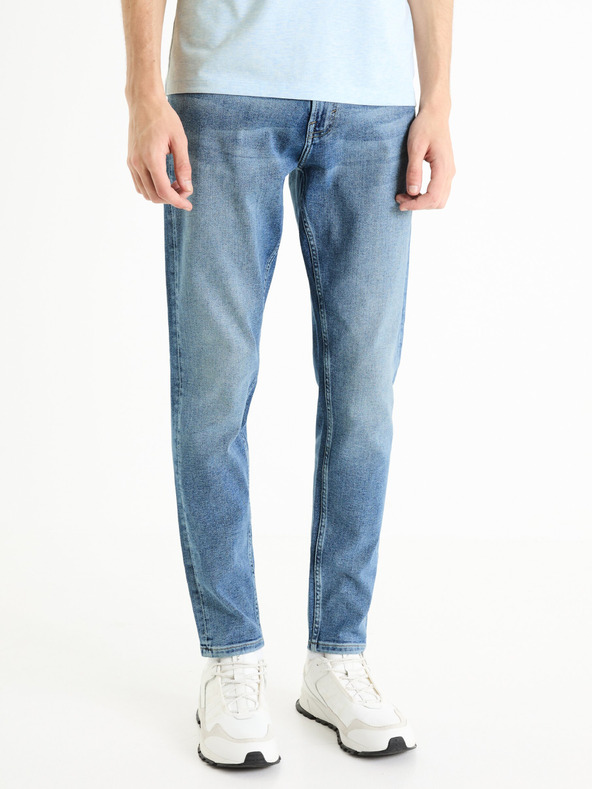Celio Dofine Jeans Albastru