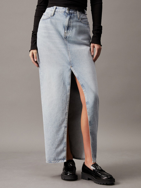 Calvin Klein Jeans Fustă Albastru