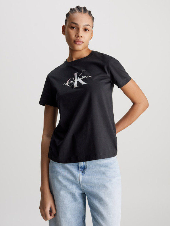 Calvin Klein Jeans Tricou Negru