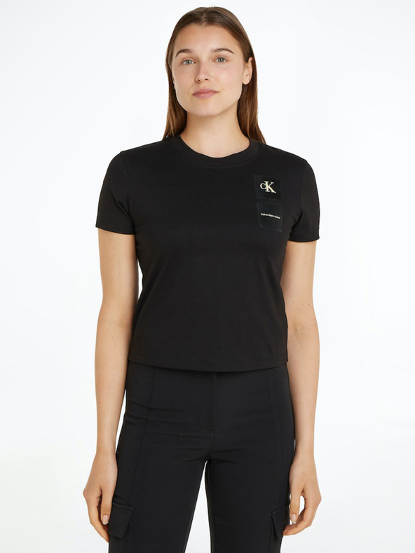 Calvin Klein Jeans Tricou Negru