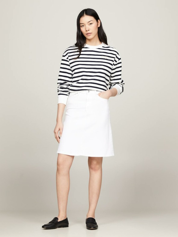 Tommy Hilfiger Fustă Alb