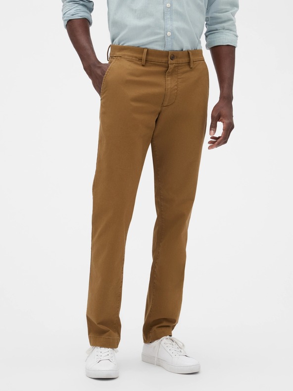 GAP Slim Fit Pantaloni Maro