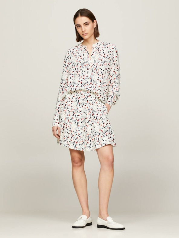 Tommy Hilfiger Fustă Alb