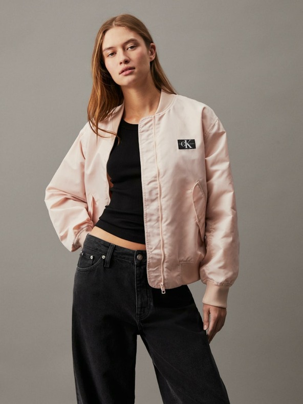 Calvin Klein Jeans Jachetă Roz