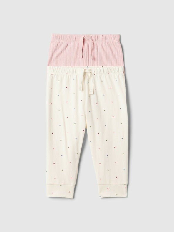 GAP Pantaloni copii 2 piese Violet
