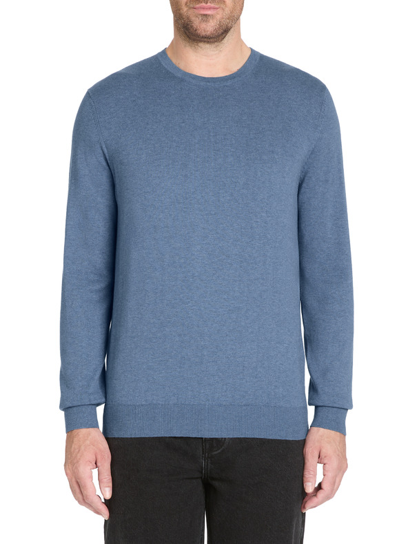 Celio Decoton Pulover Albastru