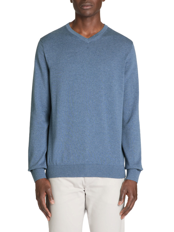 Celio Decotonv Pulover Albastru