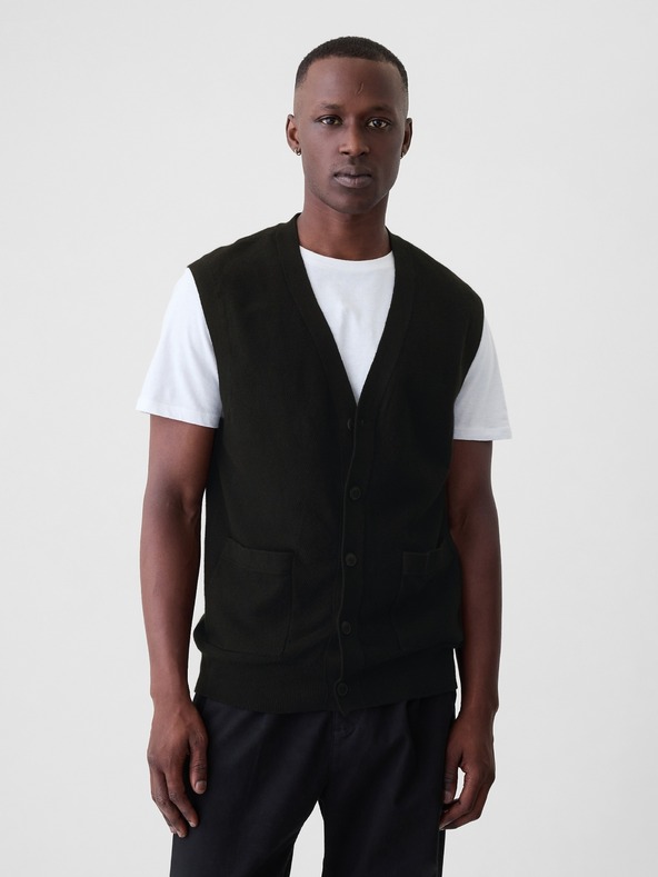 GAP CashSoft Pulover Negru