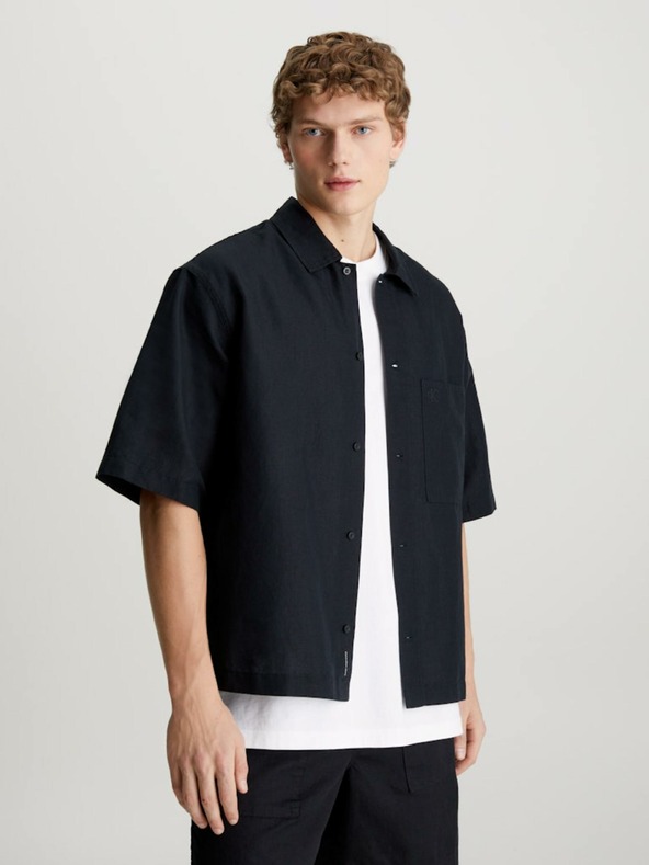 Calvin Klein Jeans Cămașă Negru