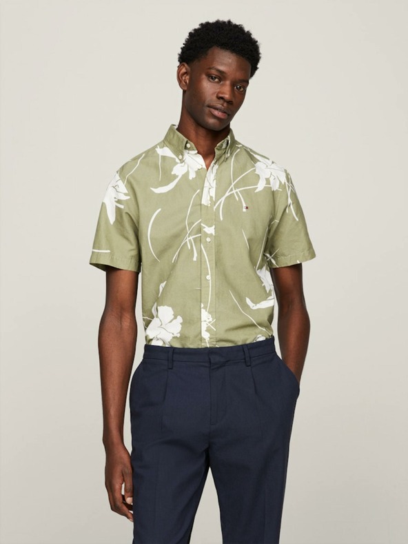 Tommy Hilfiger Cămașă Verde