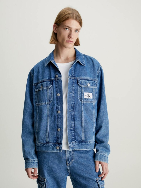 Calvin Klein Jeans 90s Jachetă Albastru