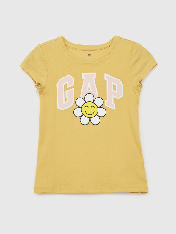 GAP Tricou pentru copii Galben