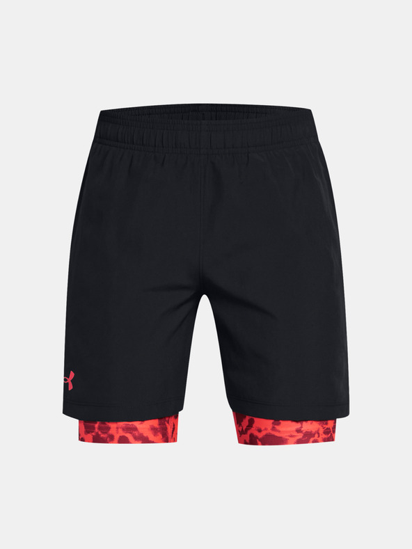 Under Armour UA Tech Woven 2in1 Pantaloni scurţi pentru copii Negru
