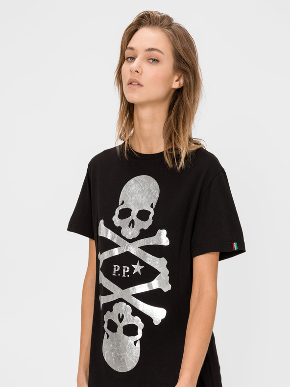 Philipp Plein Sandy Mill Tricou Negru