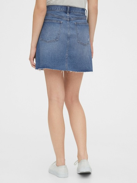 GAP Fustă din denim cu nasturi GAP