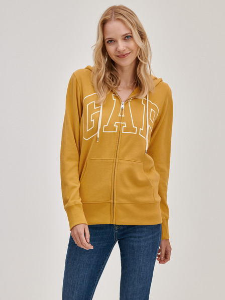 GAP Hanorac cu fermoar logo GAP easy