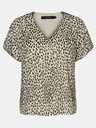 Vero Moda Bluză cu model bej VERO MODA Penny