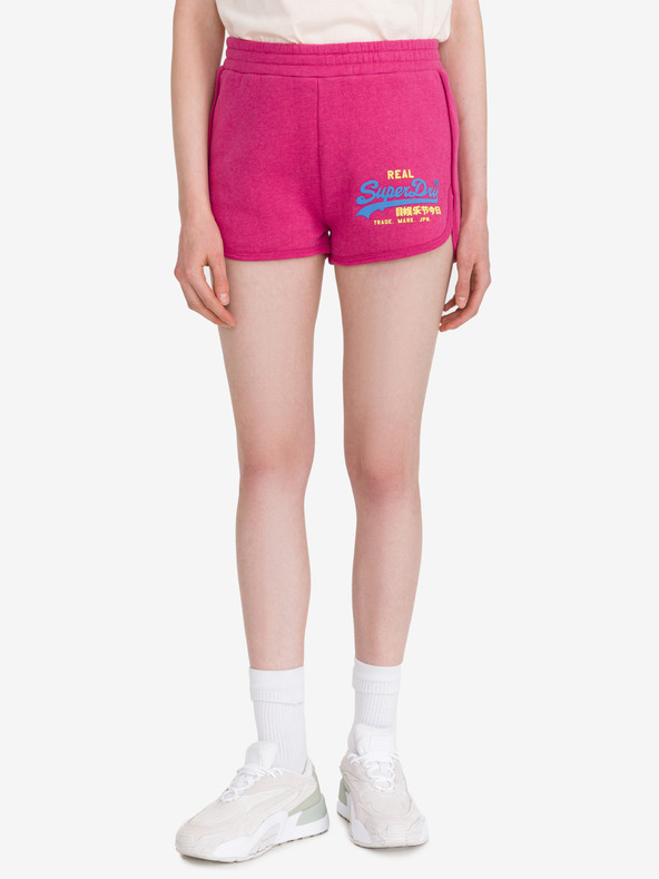 SuperDry Pantaloni scurți Roz