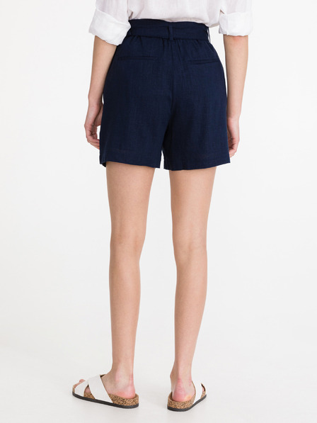 Vero Moda Pantaloni scurți pentru femei albastru închis cu in Vero Moda Amelia