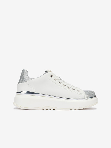 Replay Adidași din piele albi pentru femei Replay