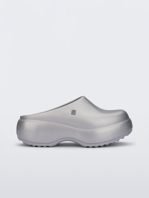 Melissa Free Clog Platform Papuci Argintiu